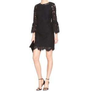 Banana Republic Guipure Lace Bell Sleeve Cocktail Dress Size 2